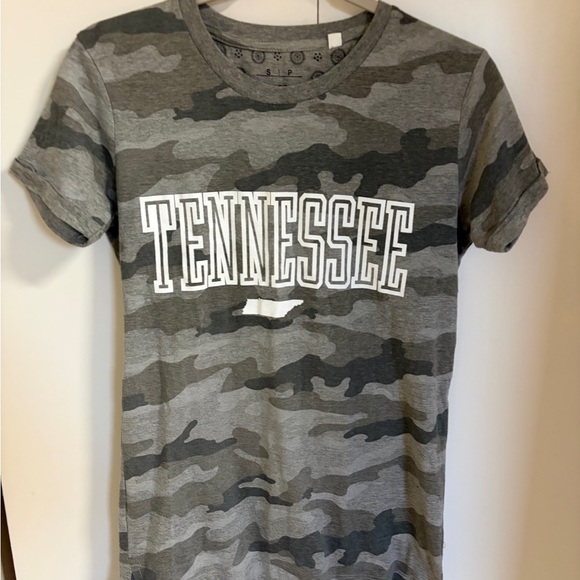 Royce Brand Tops - Gray Camo Tennessee Women's Tee